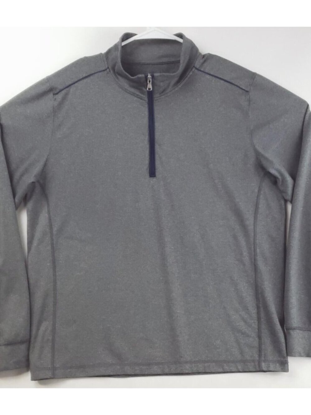 Johnnie-O Prep-Formance Shirt Mens Medium Gray 1/4 Zip Pullover